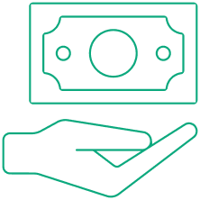 資金サポートのイラスト